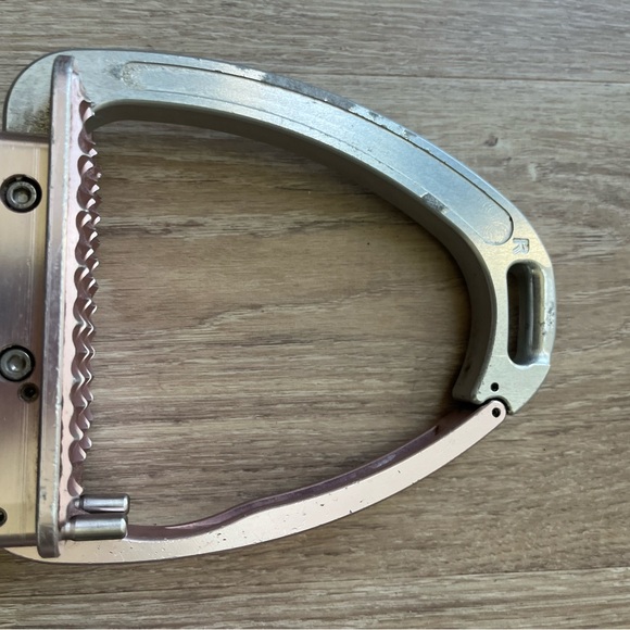 Pink and Silver TechStirrups Safety Stirrups - Picture 7 of 10